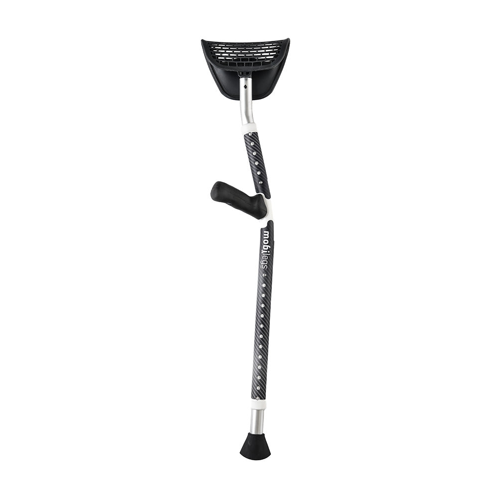 Mobilegs Ultra Crutches - Comfortable, Ergonomic Crutches for Adults (Pair)