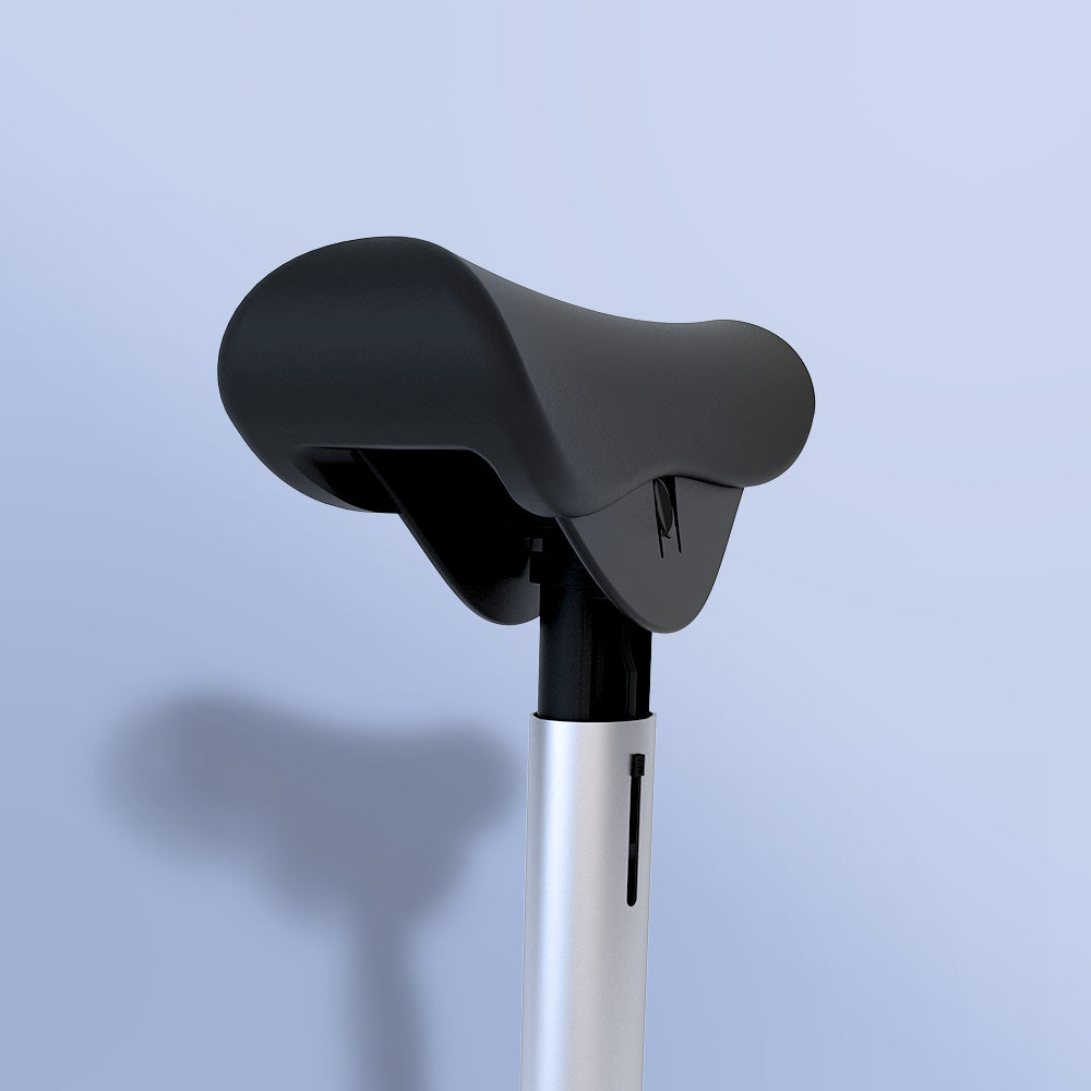 Detail of the Mobilegs Universal saddle.