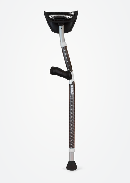 Mobilegs Ultra crutches in the Carbon Fiber design