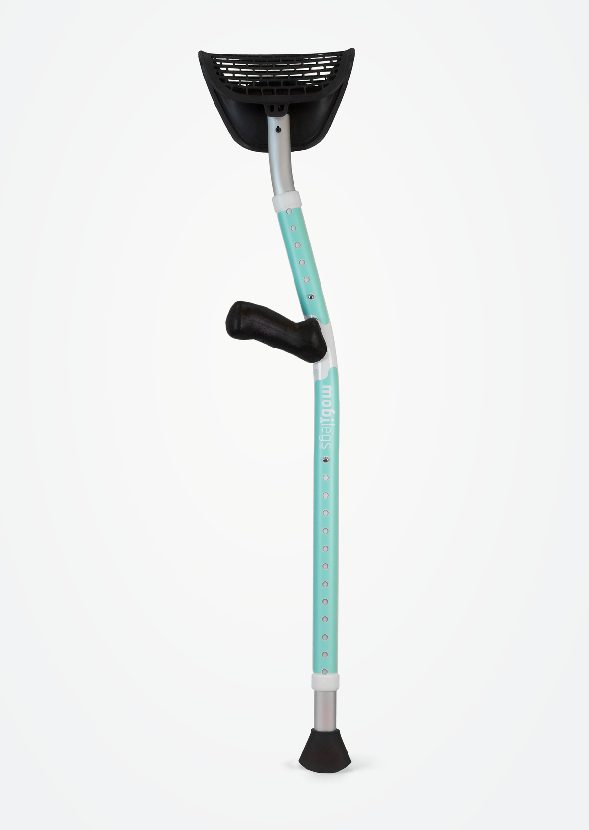 Mobilegs Ultra crutches in the Robin's Egg Blue design
