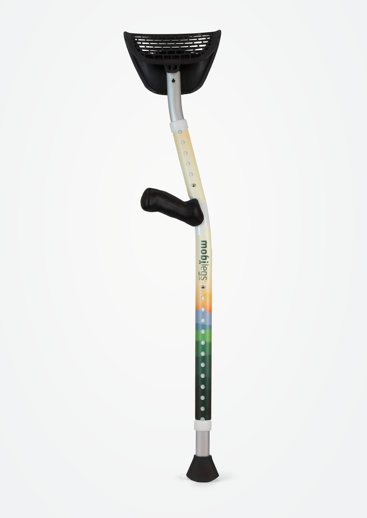 Mobilegs Ultra crutches in the Smoky Mountains design