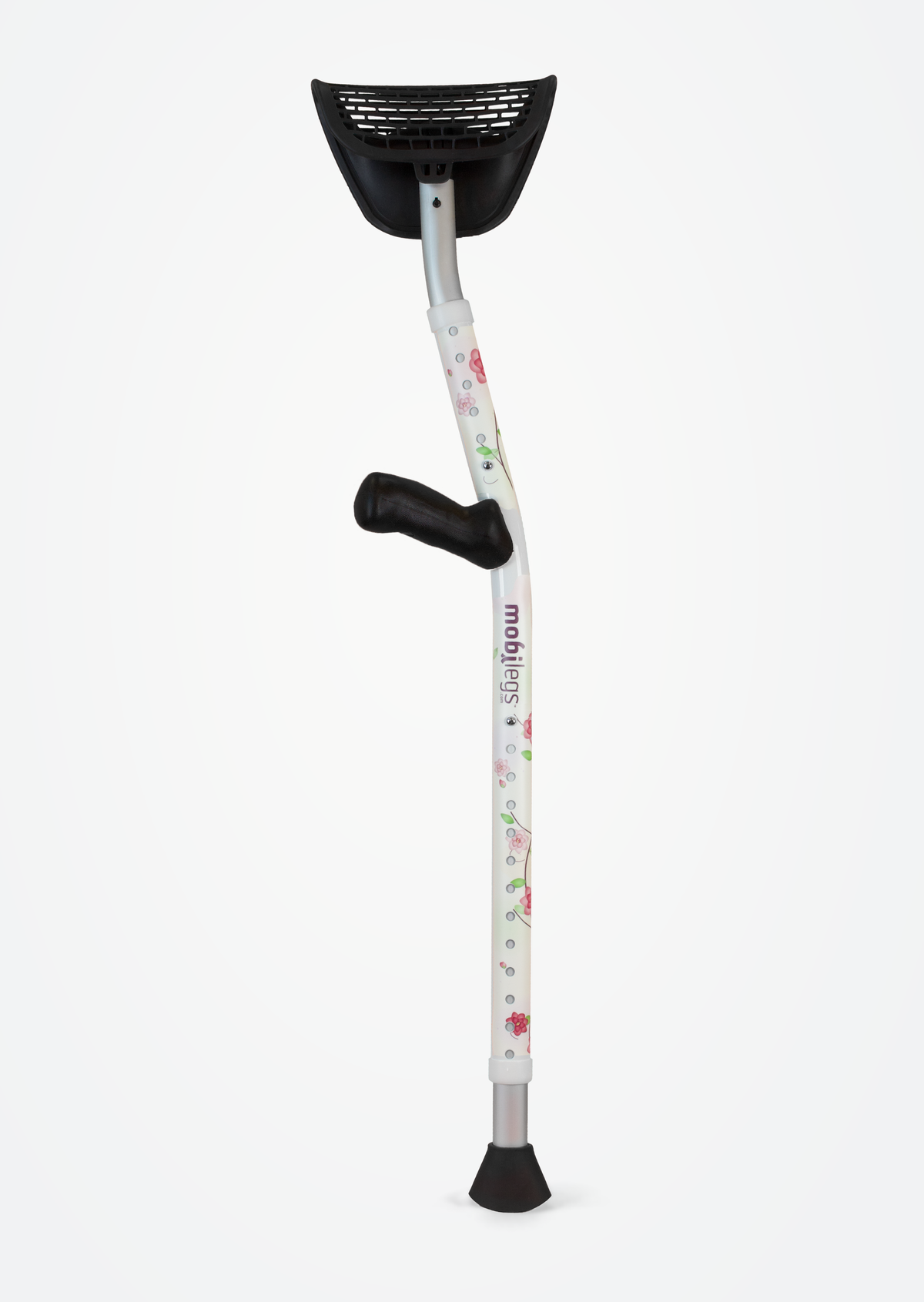 Mobilegs Ultra crutches in the Watercolor Floral design